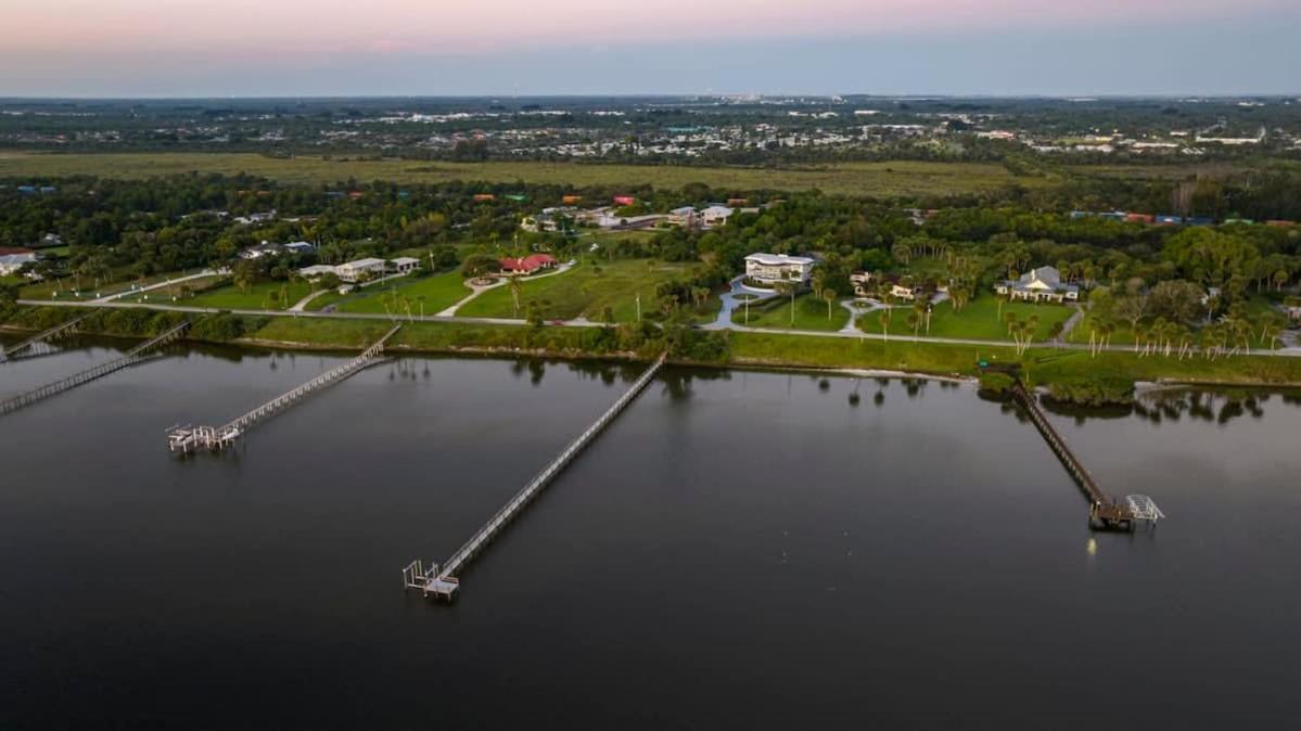 9000 Sf Waterfront Mansion Pool Boat Dock Theater Villa Fort Pierce Ngoại thất bức ảnh